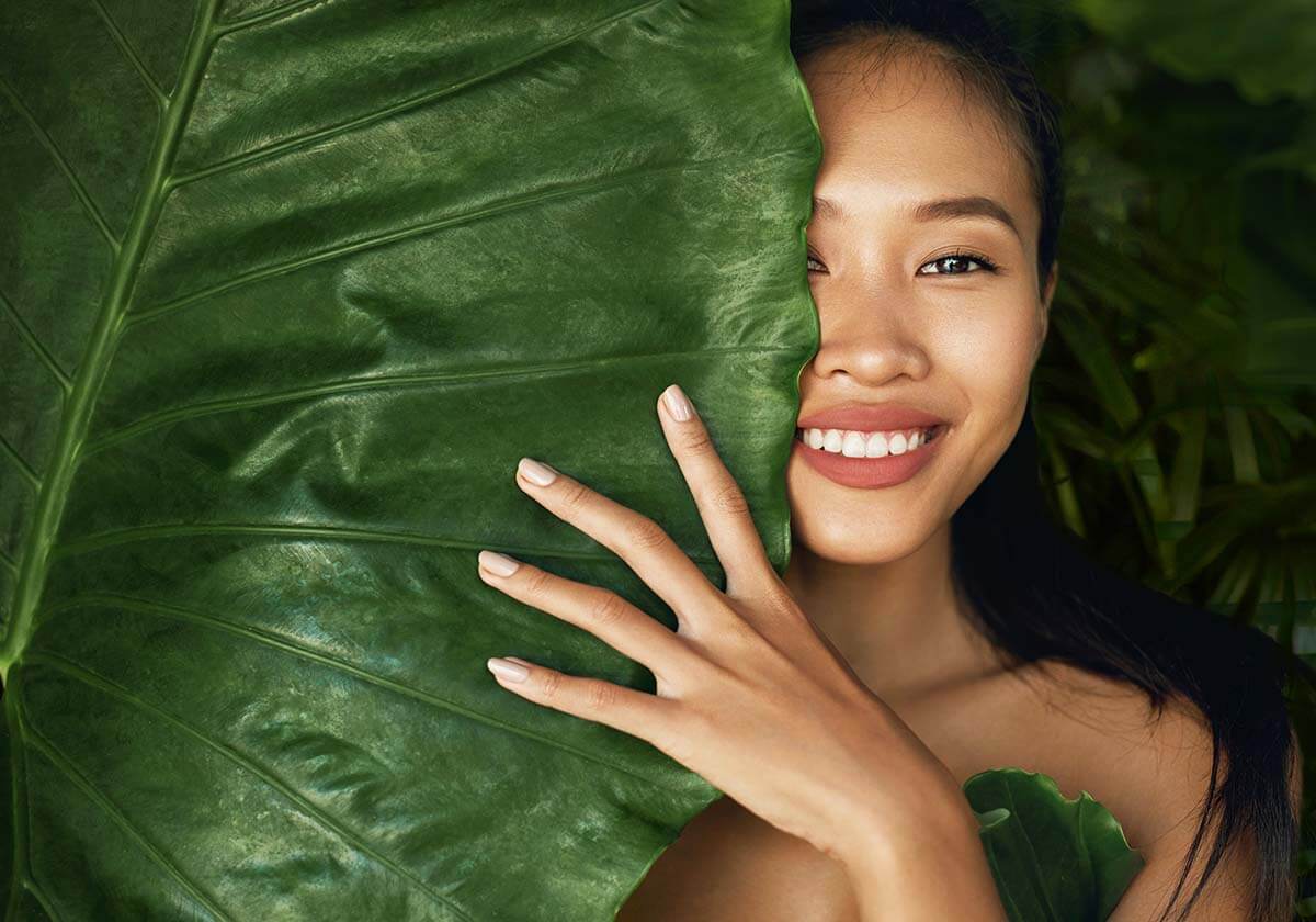 organic beauty that offers banana benefits for skin