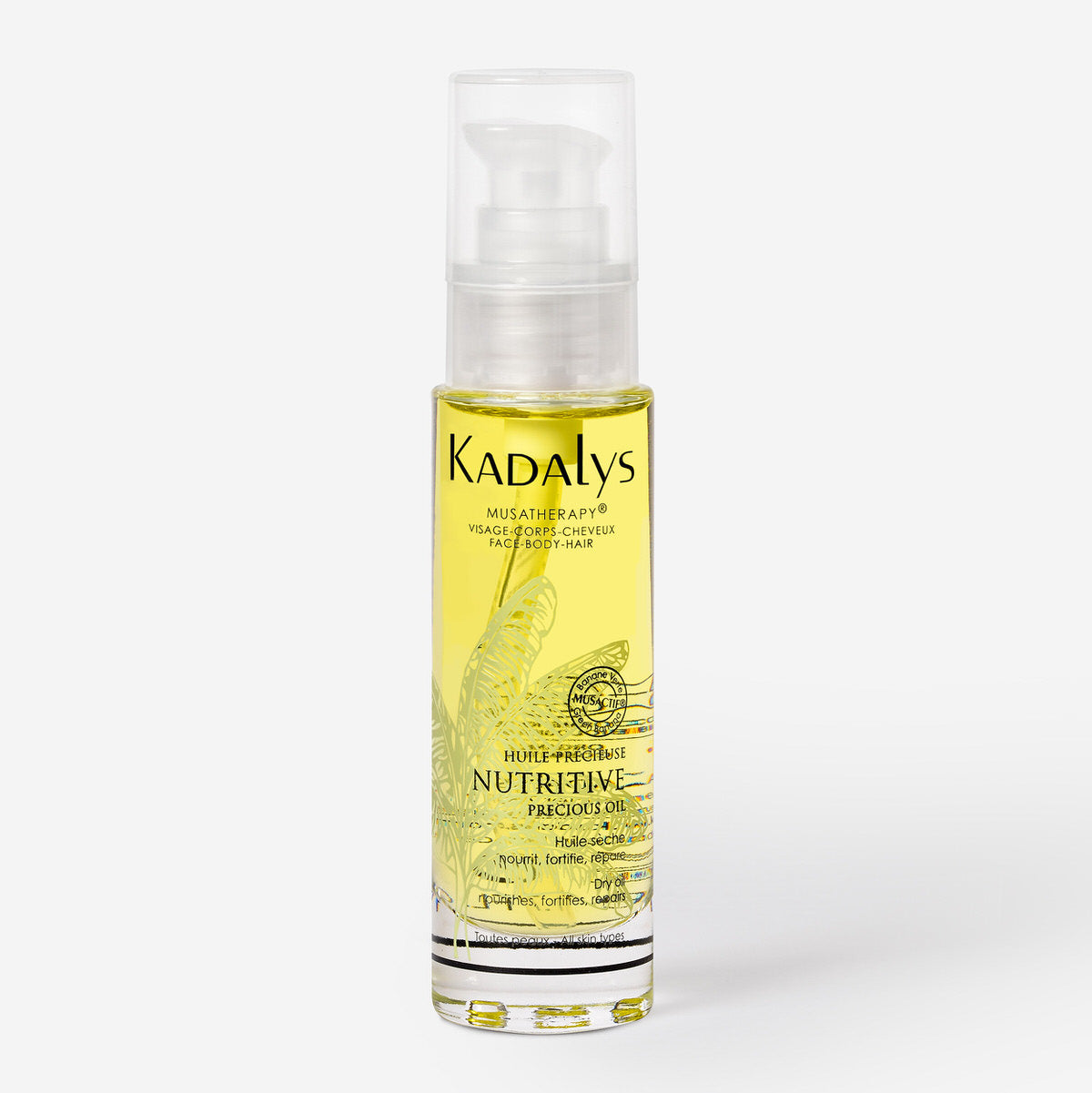 Organic Nourishing Facial Oil with Green Banana benefits for skin. Award winning