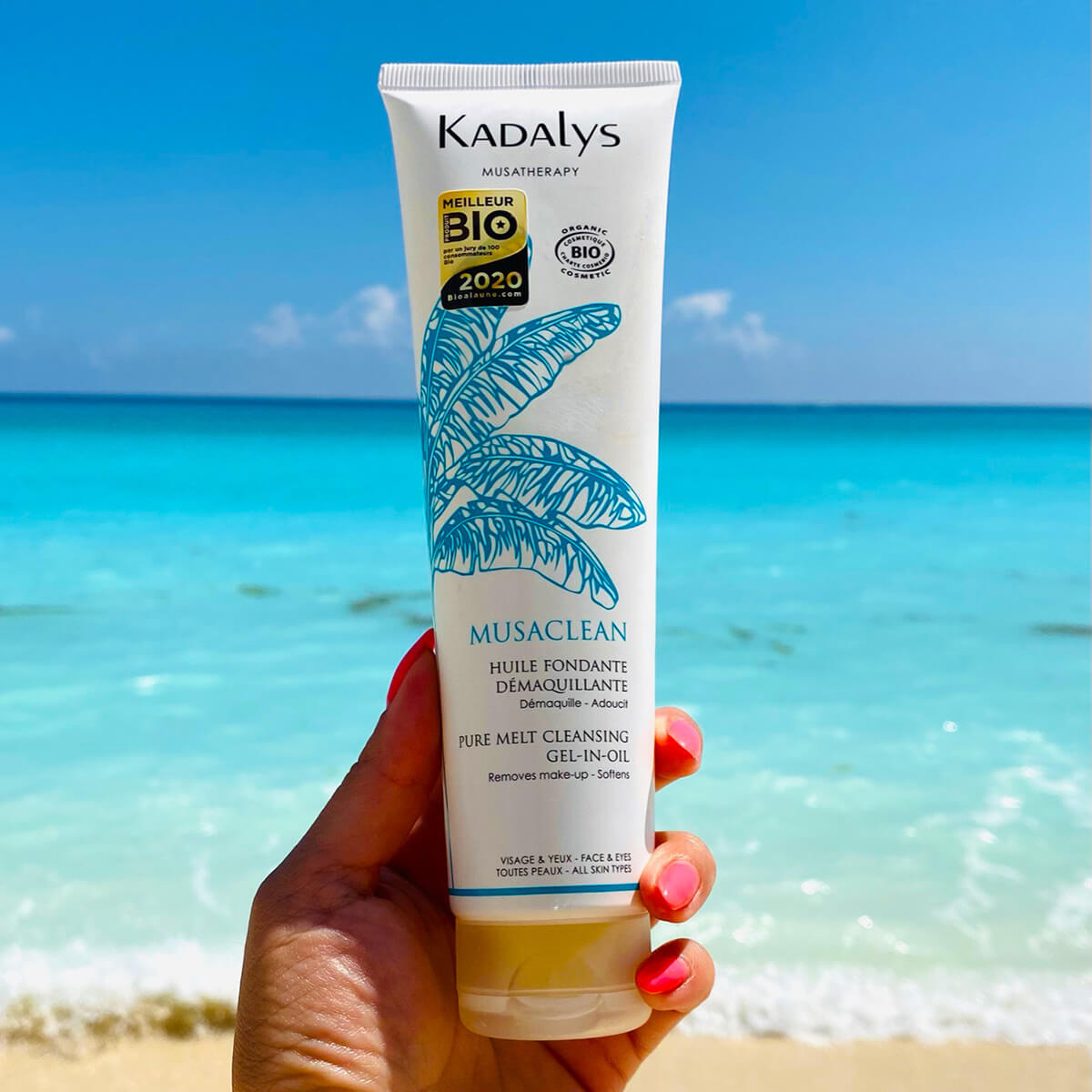 Musaclean - Organic Pure Melt Cleansing Oil - Removes make-up, Softens skin by Kadalys