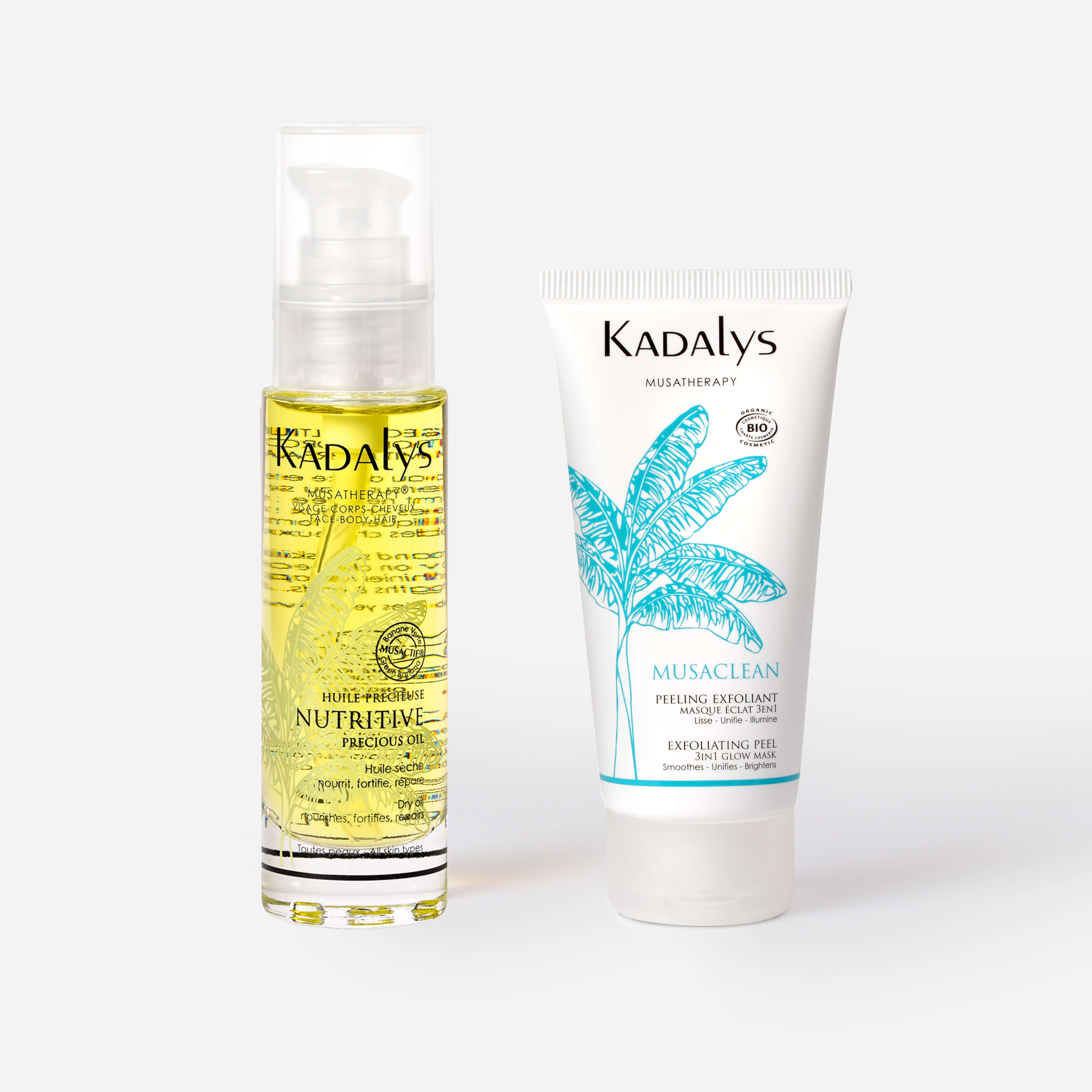 GREEN BANANA SMOOTH & NOURISH DUO for clear and glowing skin