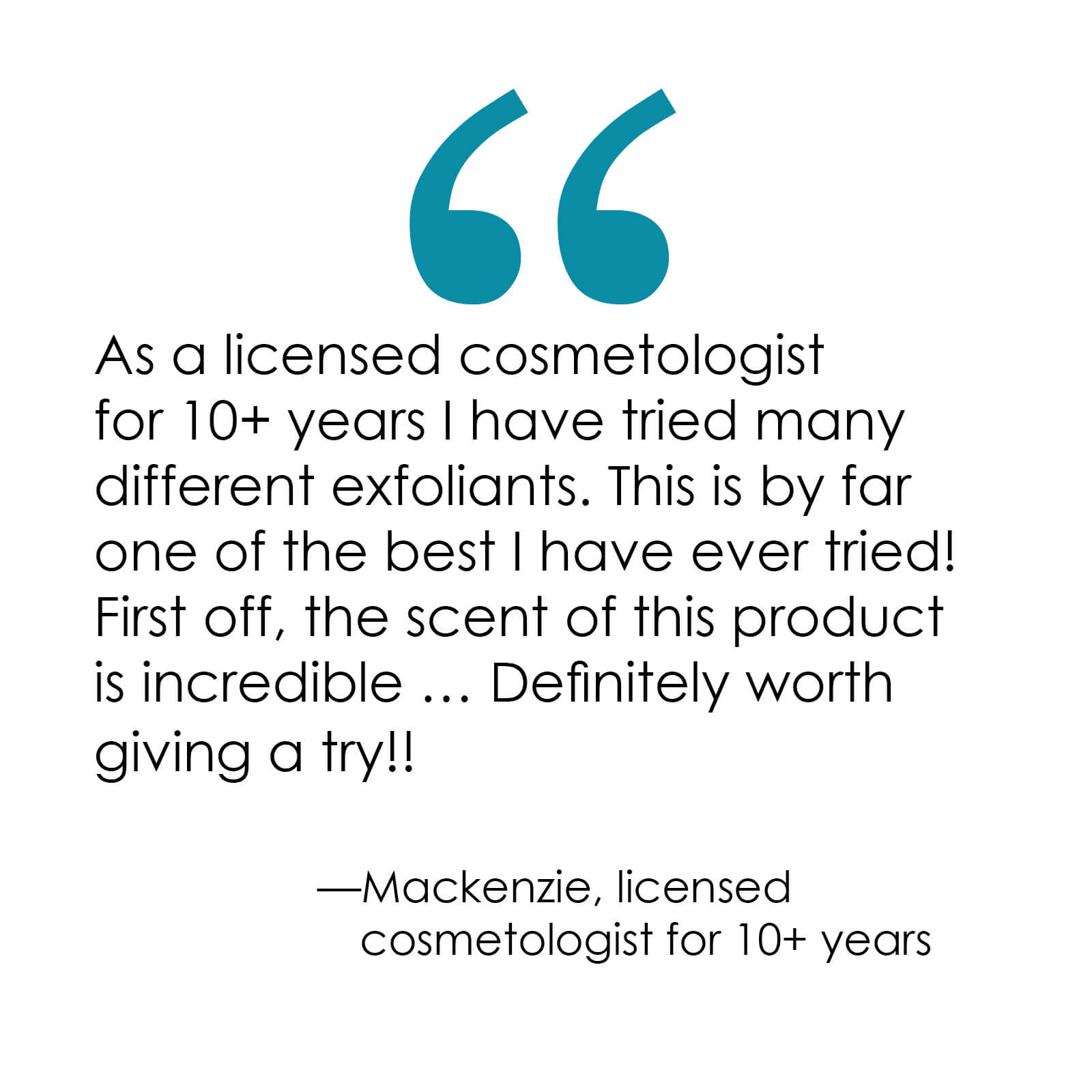 review by licenses cosmetologist