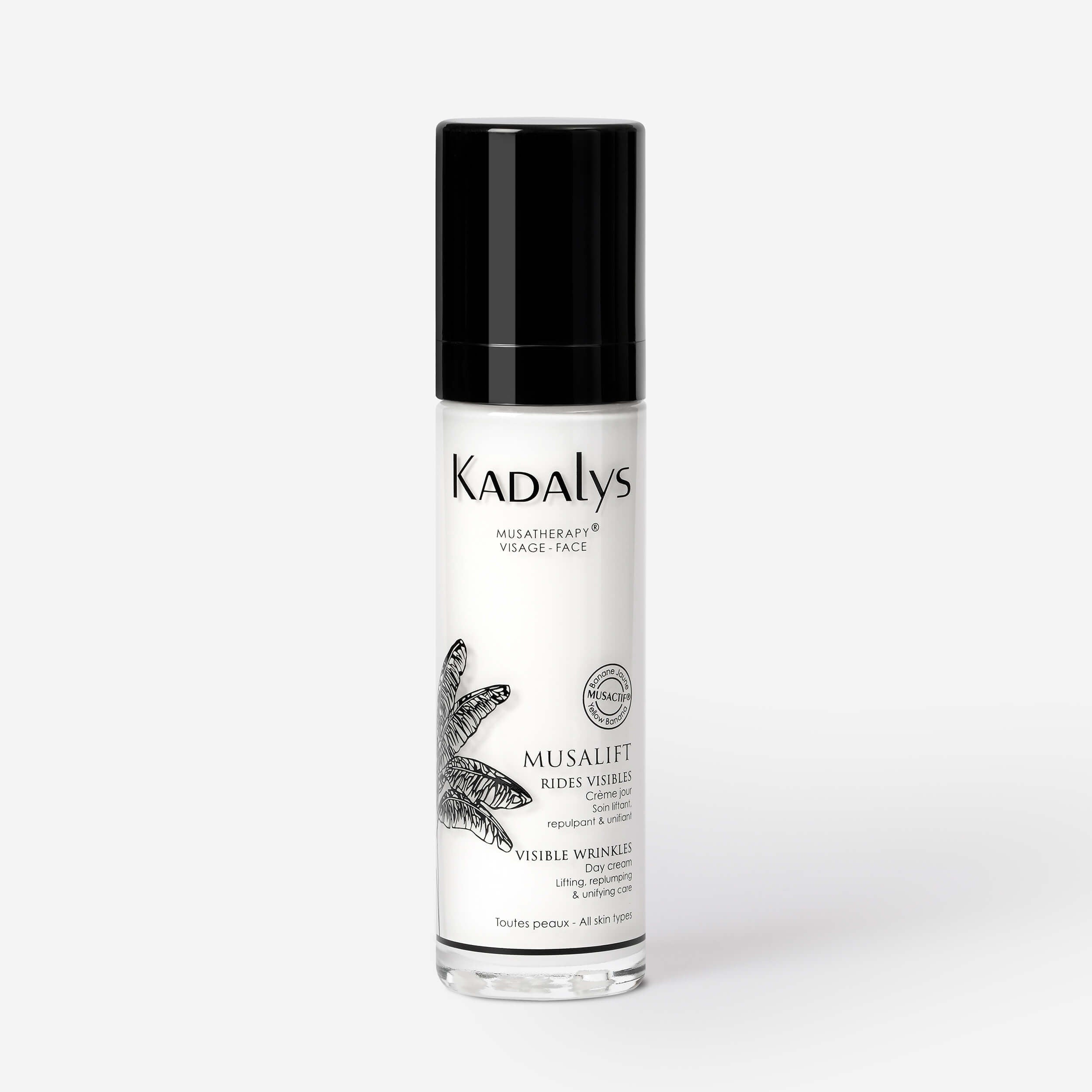 Firming face cream powered by our yellow banana bio-active (a natural alternative to Retinol)