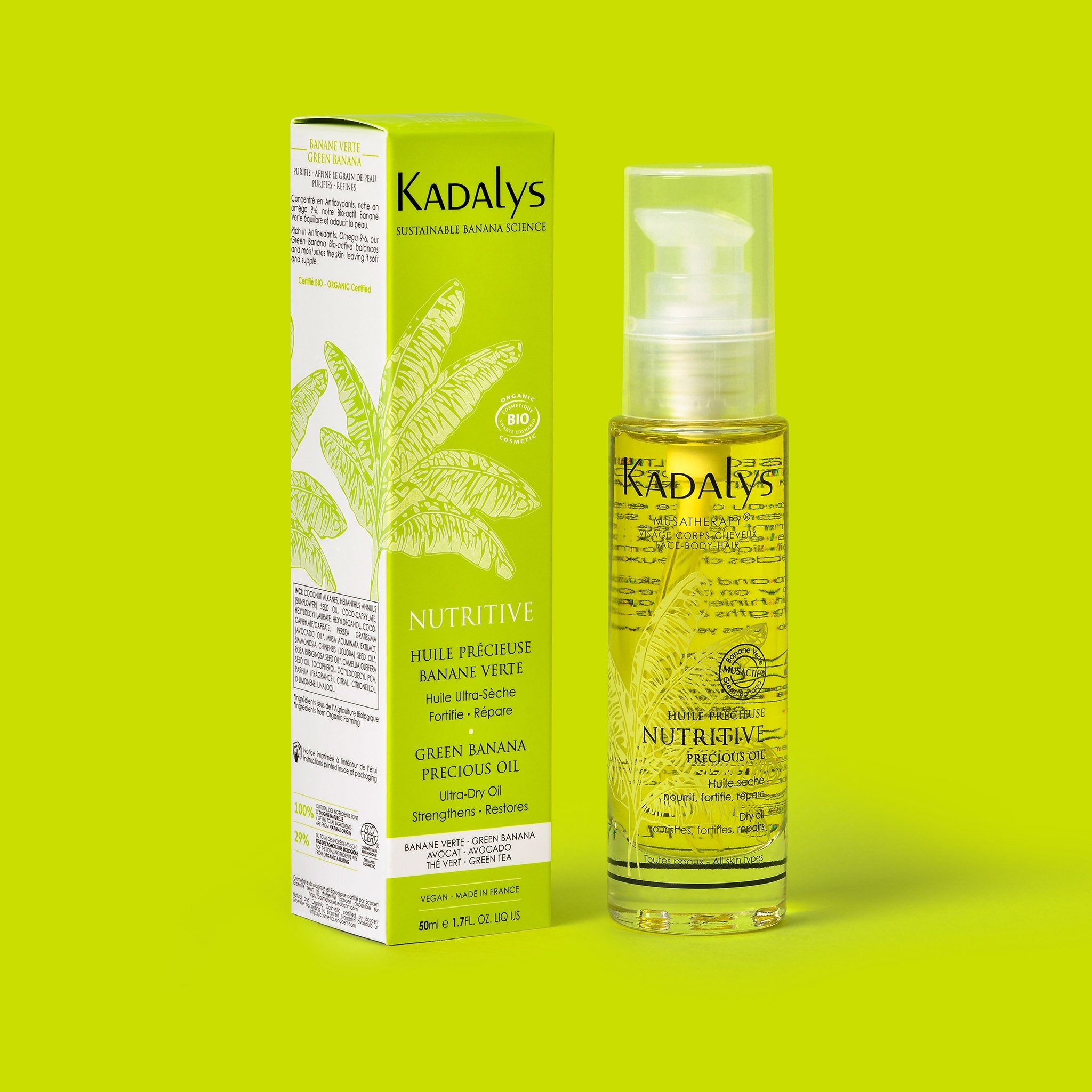 Organic Nourishing Oil. Cruelty free.