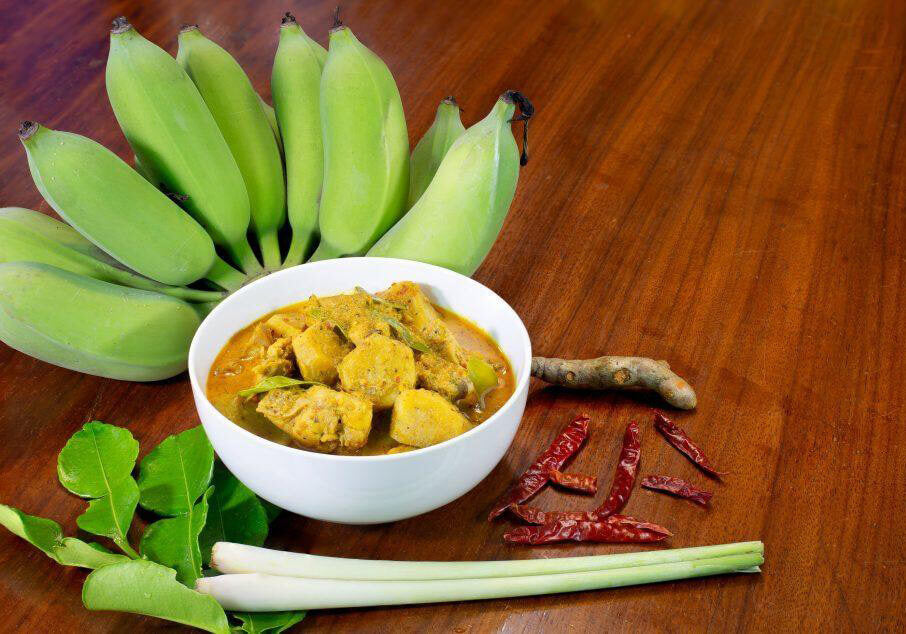 Recipe for banana chicken curry