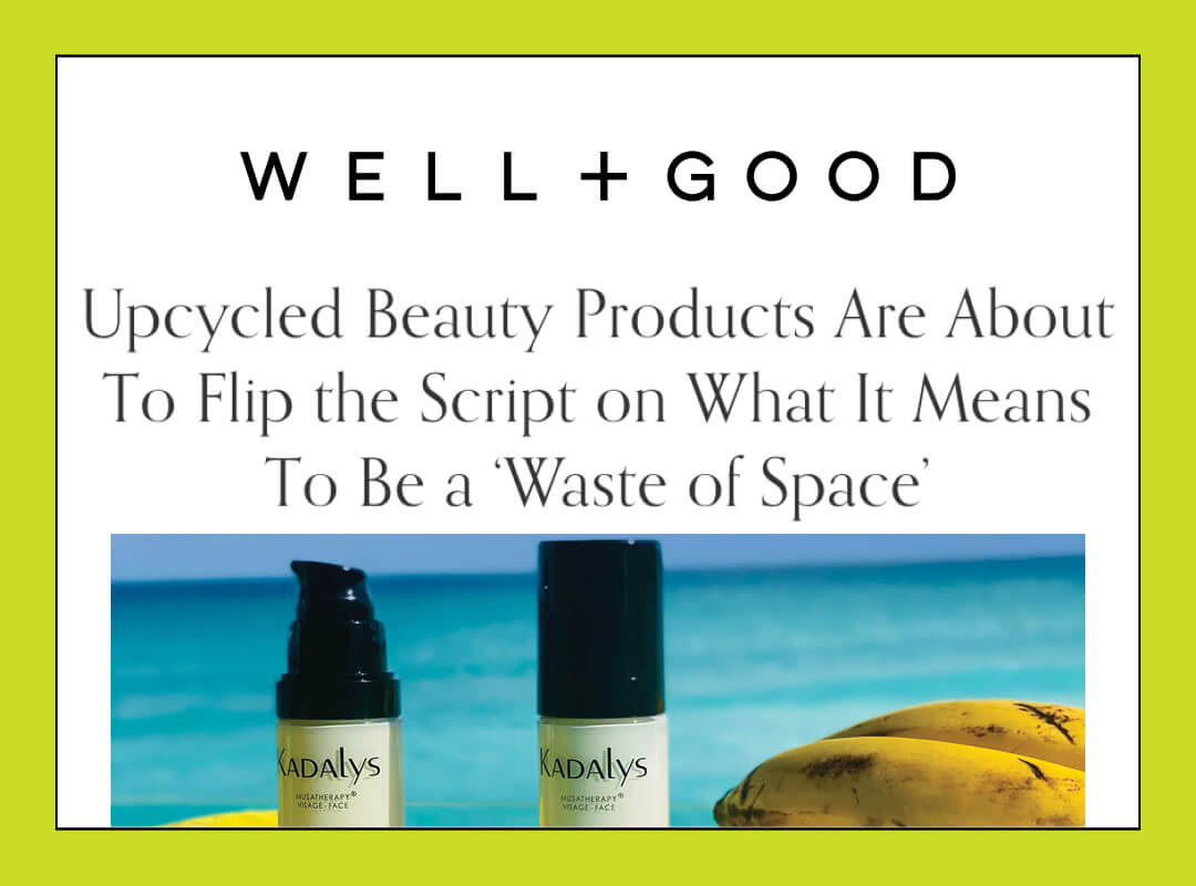 Well + Good highlights Kadalys an on-trend brand that is "a collection of skin care made from "ugly" bananas."