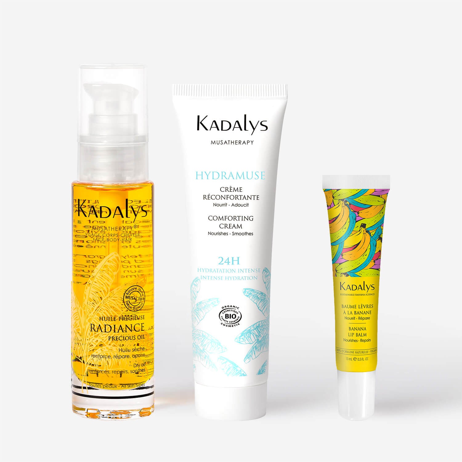 Bundle with Radiance Oil, Comforting Cream and new  Lip Blam