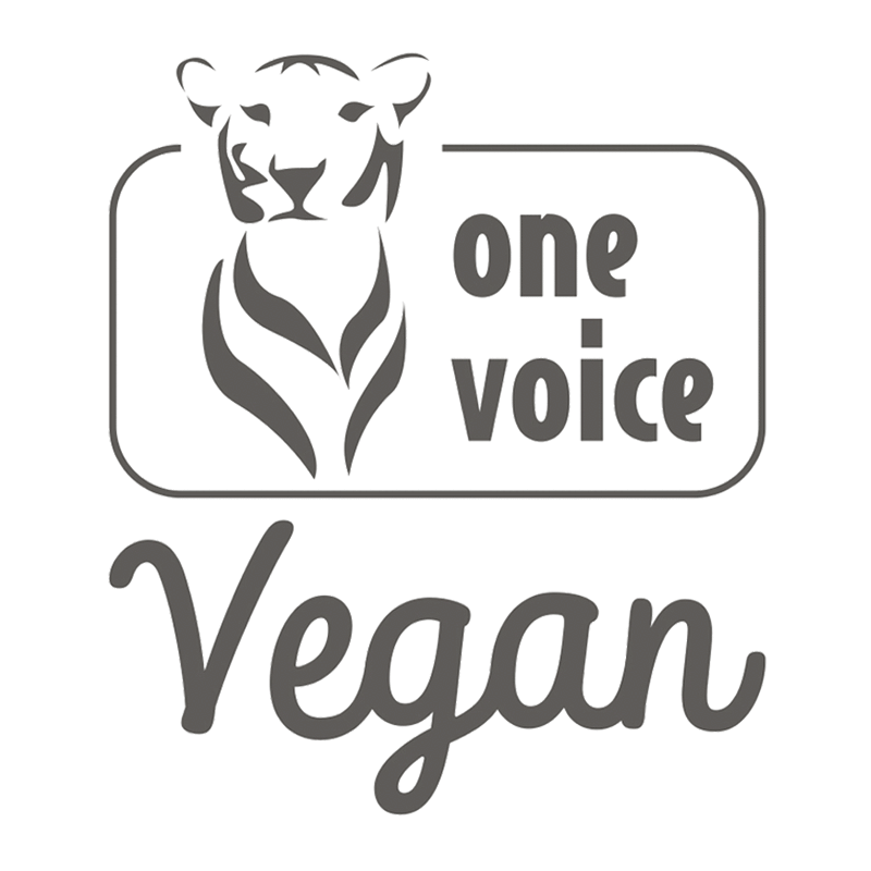 One Voice Certified Vegan and Cruelty Free