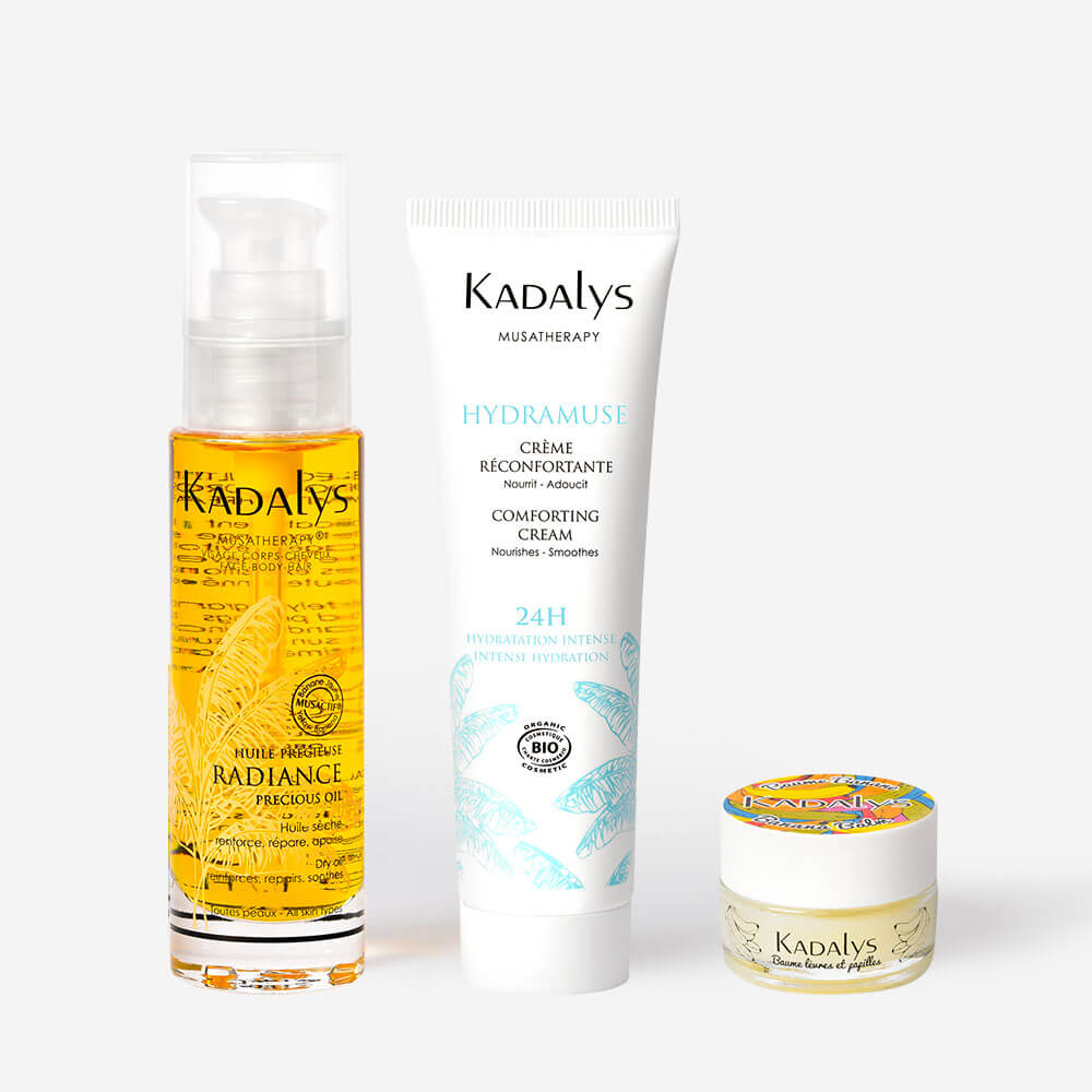 This set will deeply nourish and hydrate your skin all winter long.  